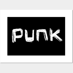 Punk handwritten for Punkrock Posters and Art